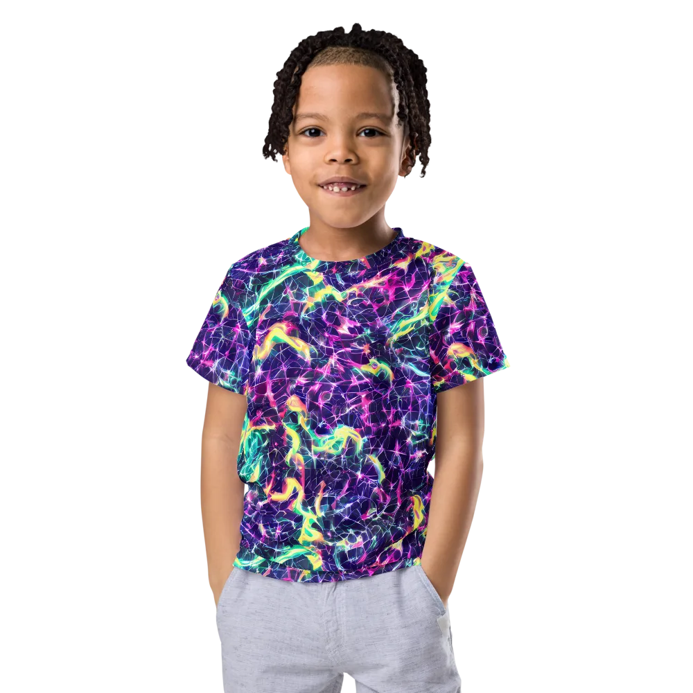 Hypercolor Rift on Kids Crew Neck T-Shirt — Front