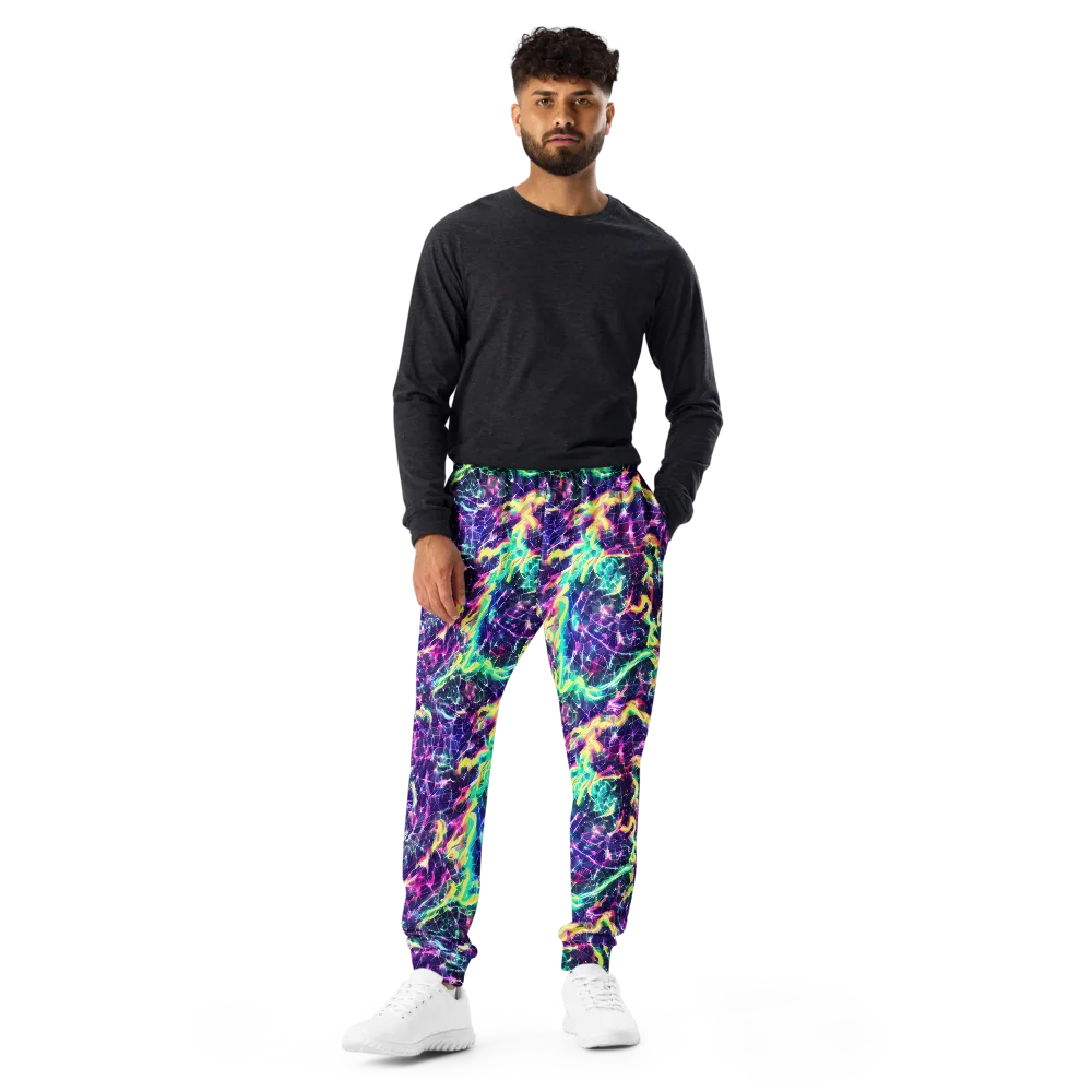 Hypercolor Rift on Men's Joggers — Front