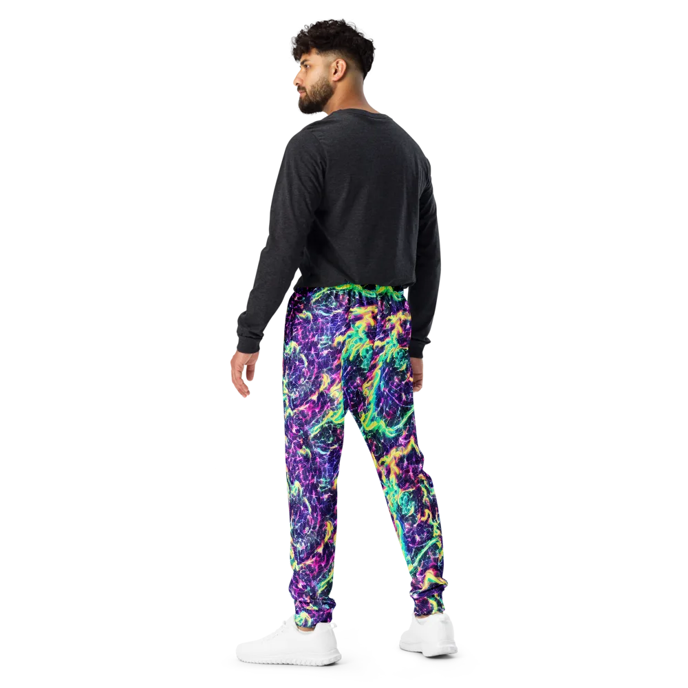Hypercolor Rift on Men's Joggers — Back