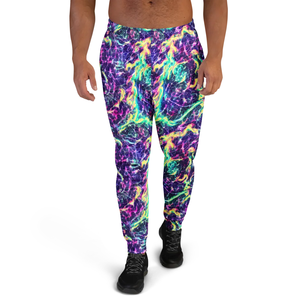 Hypercolor Rift on Men's Joggers — Front