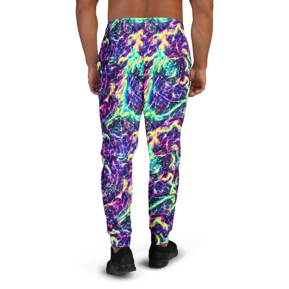 Hypercolor Rift on Men's Joggers — Back