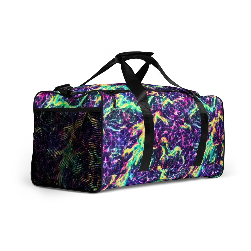 Hypercolor Rift on Duffle Bag — Right Front