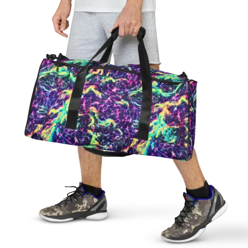 Hypercolor Rift on a Duffle Bag