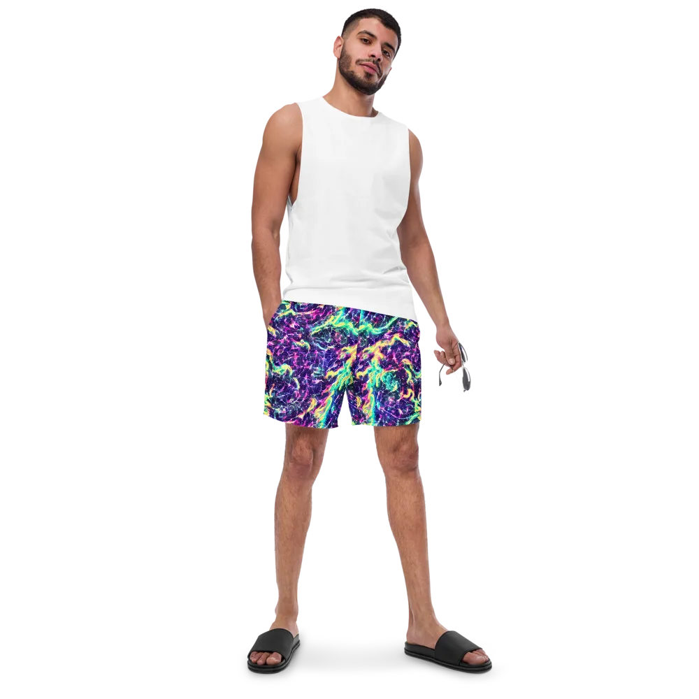 Hypercolor Rift on Swim Trunks — Front