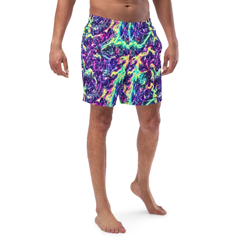 Hypercolor Rift on Swim Trunks — Front