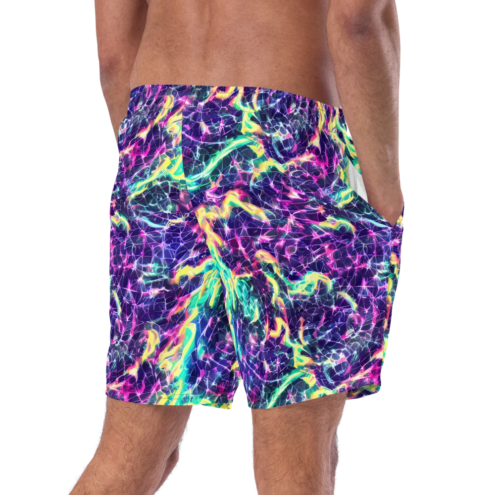 Hypercolor Rift on Swim Trunks — Right Back