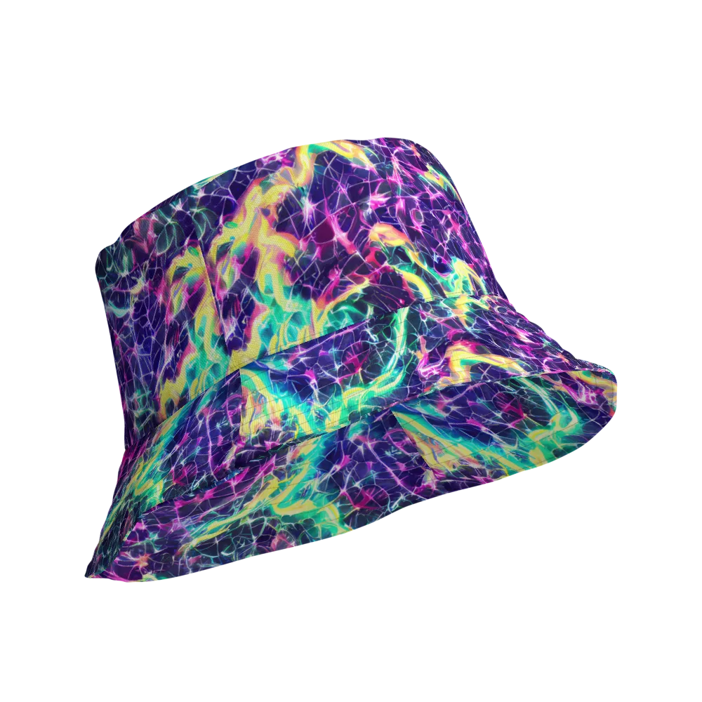 Hypercolor Rift on Reversible Bucket Hat — Product details Outside