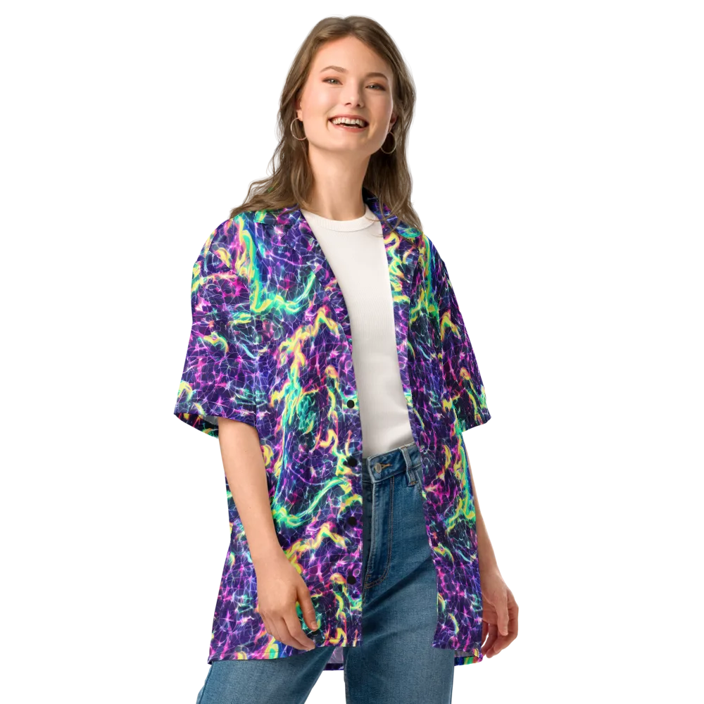 Hypercolor Rift on Button Shirt — Front