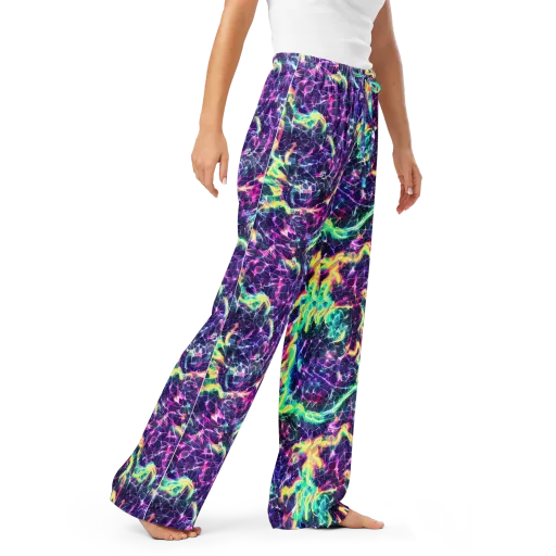 Hypercolor Rift on a Women's Pajama Pants