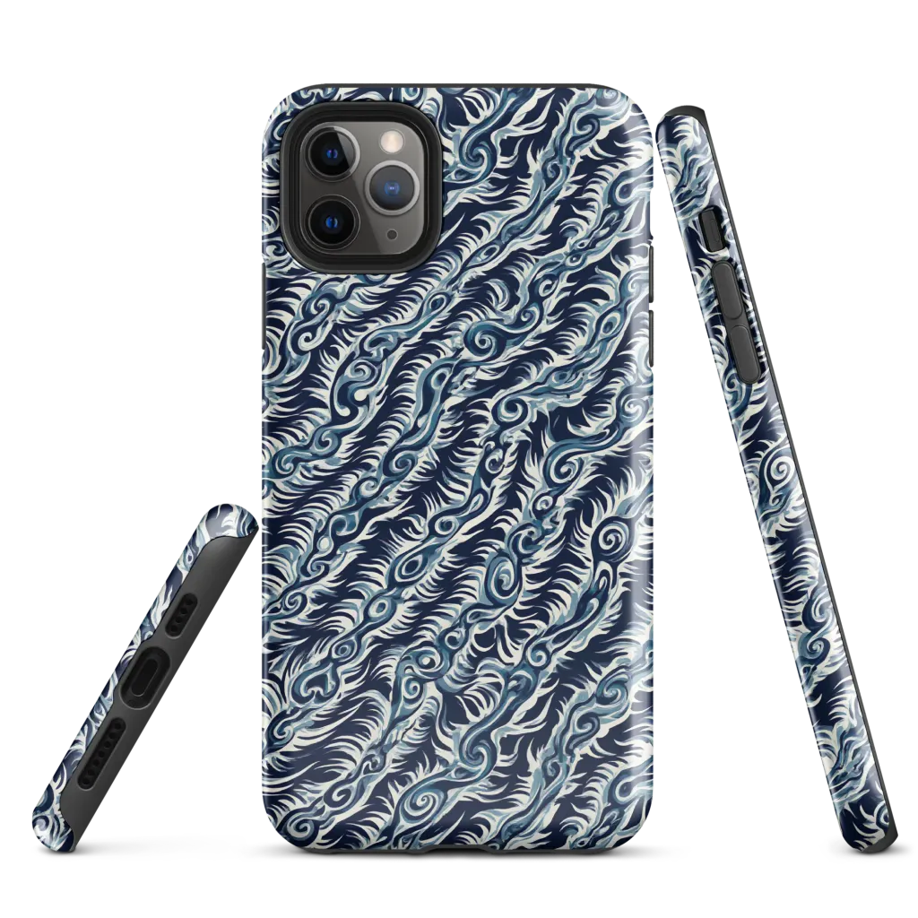 Midnight Tide on Tough Case for iPhone® — Front
