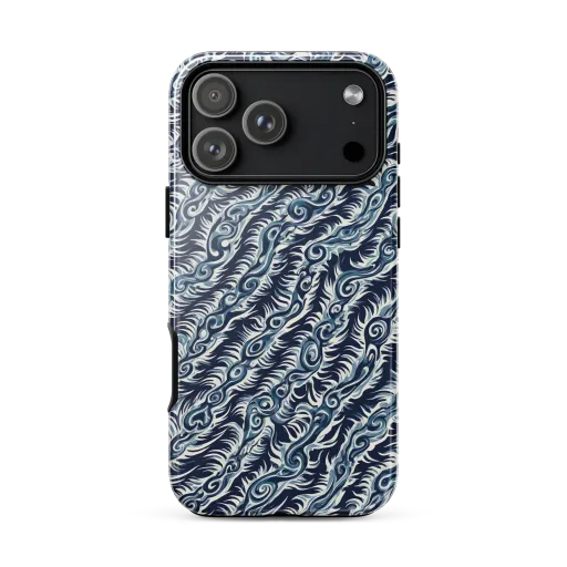 Midnight Tide on a Tough Case for iPhone®