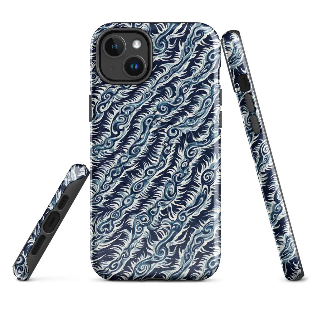 Midnight Tide on MagSafe Tough Case for iPhone® — Front