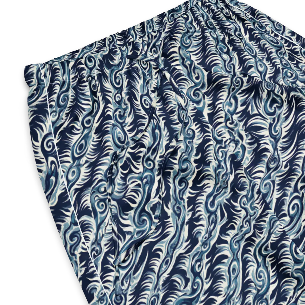 Midnight Tide on Women's Pajama Pants — Product details