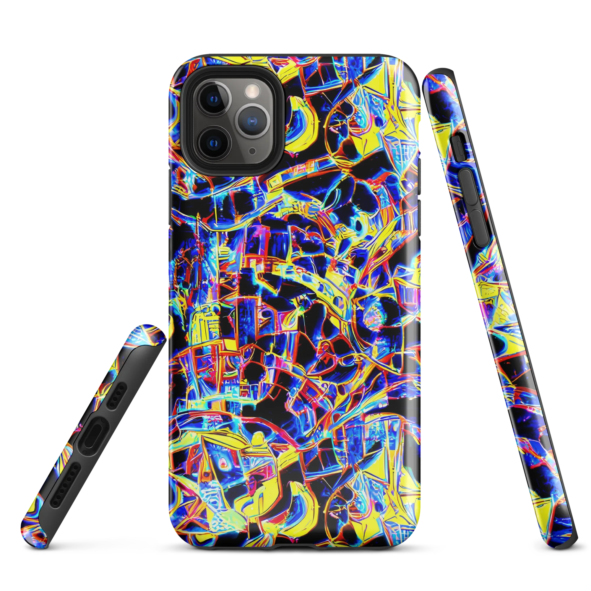 Futurist Frenzy on Tough Case for iPhone® — Front