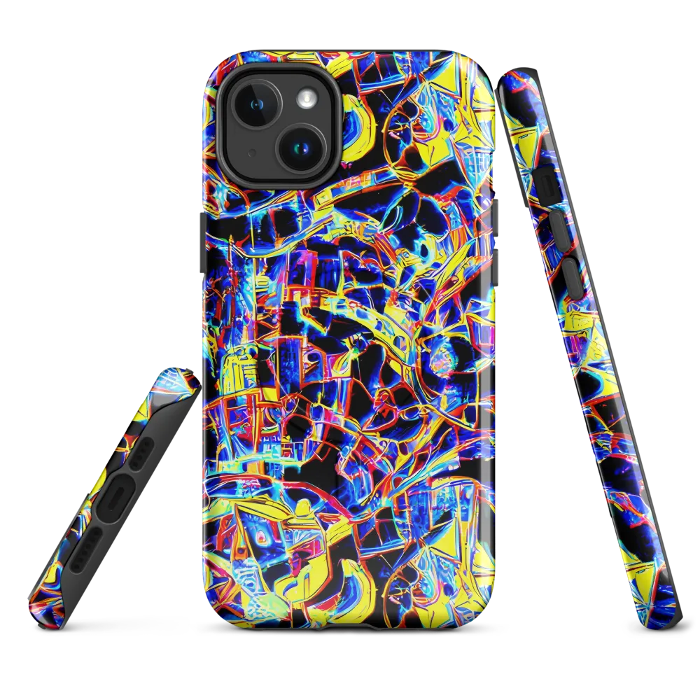 Futurist Frenzy on MagSafe Tough Case for iPhone® — Front
