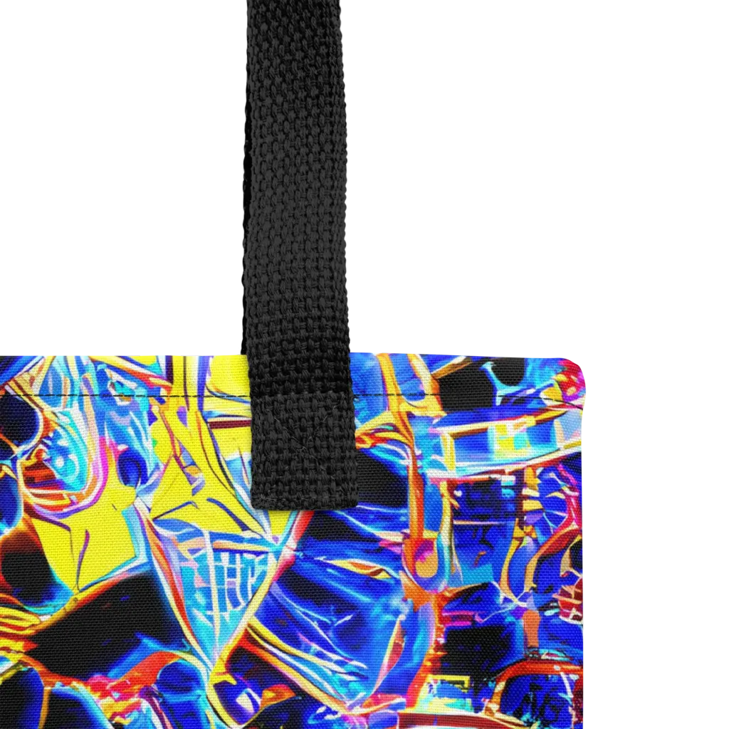 Futurist Frenzy on Tote Bag — Product details