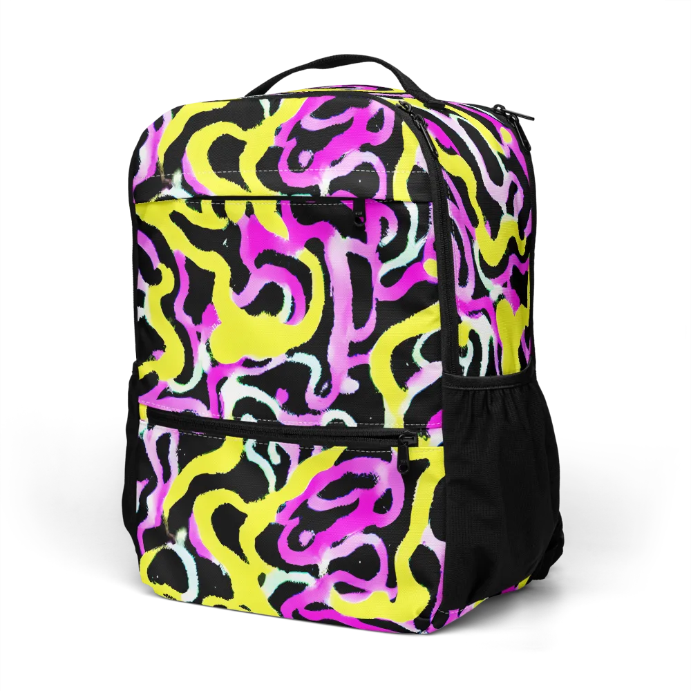 Laser Loops on Utility Backpack — Left Front