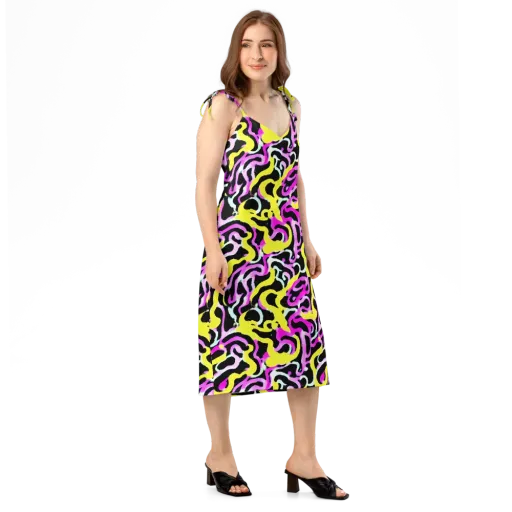 Laser Loops on a Slip Dress