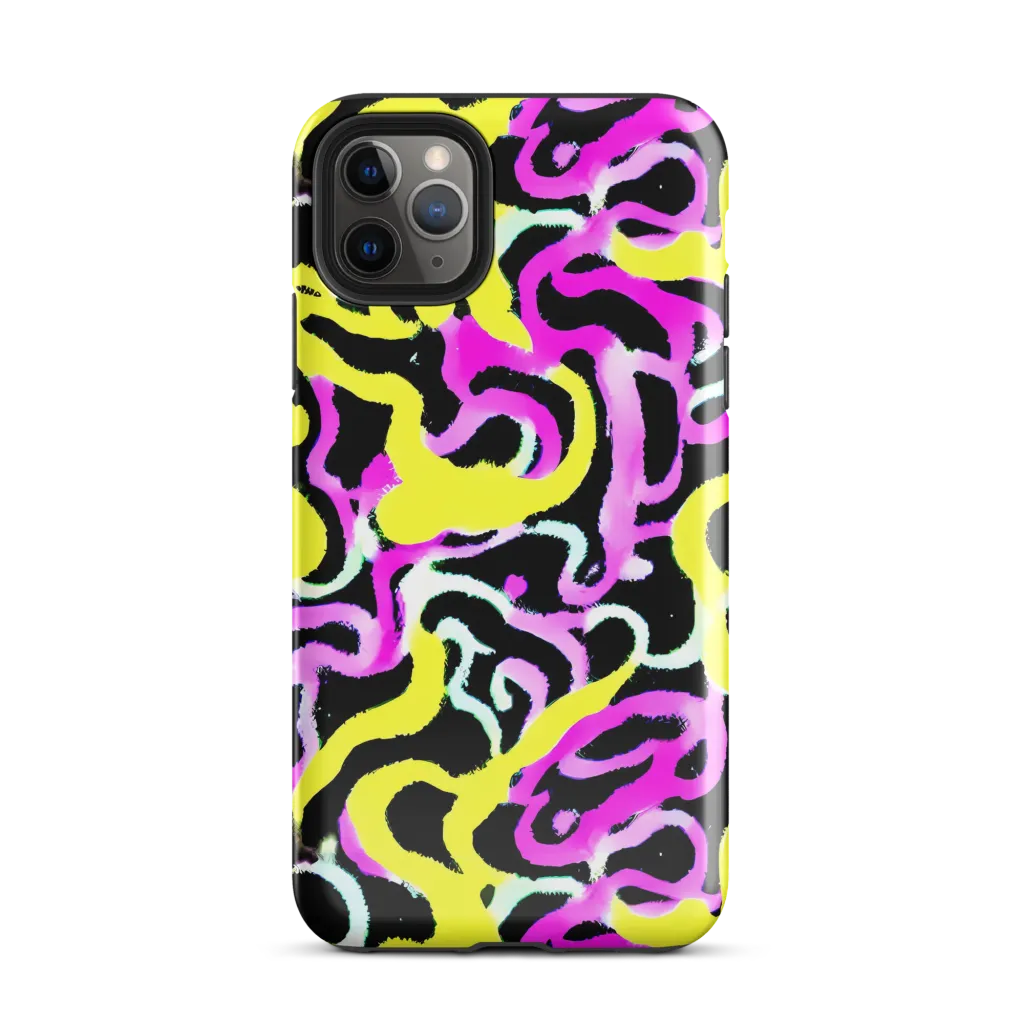 Laser Loops on Tough Case for iPhone® — Front