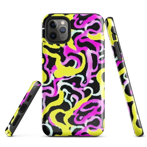 Laser Loops on a Tough Case for iPhone®