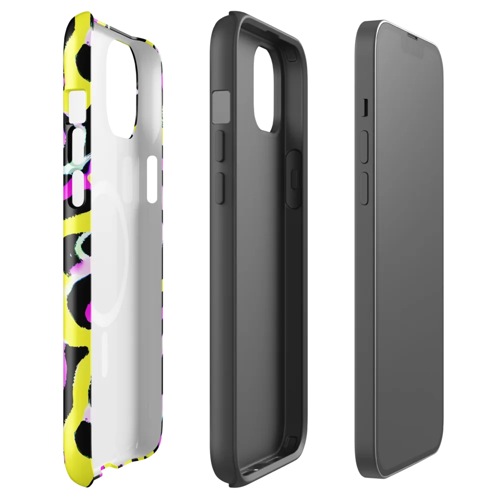 Laser Loops on MagSafe Tough Case for iPhone® — Front