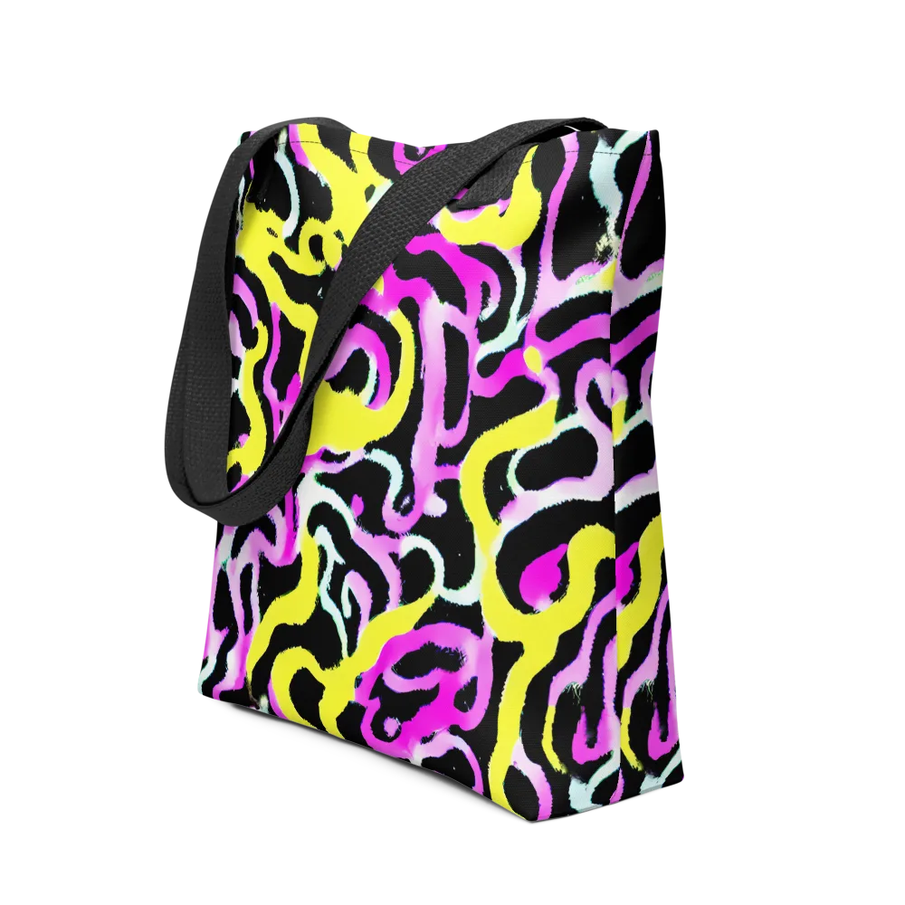 Laser Loops on Tote Bag — Front