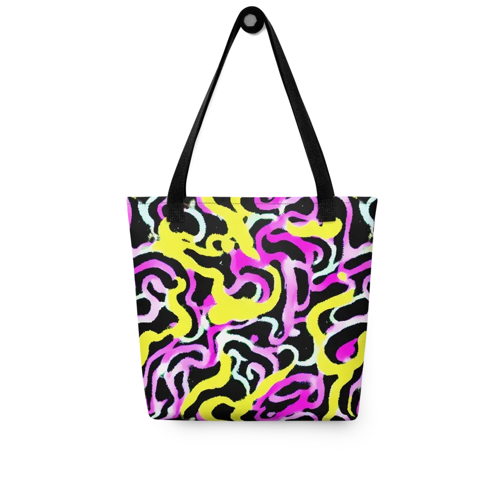 Laser Loops on Tote Bag — Front