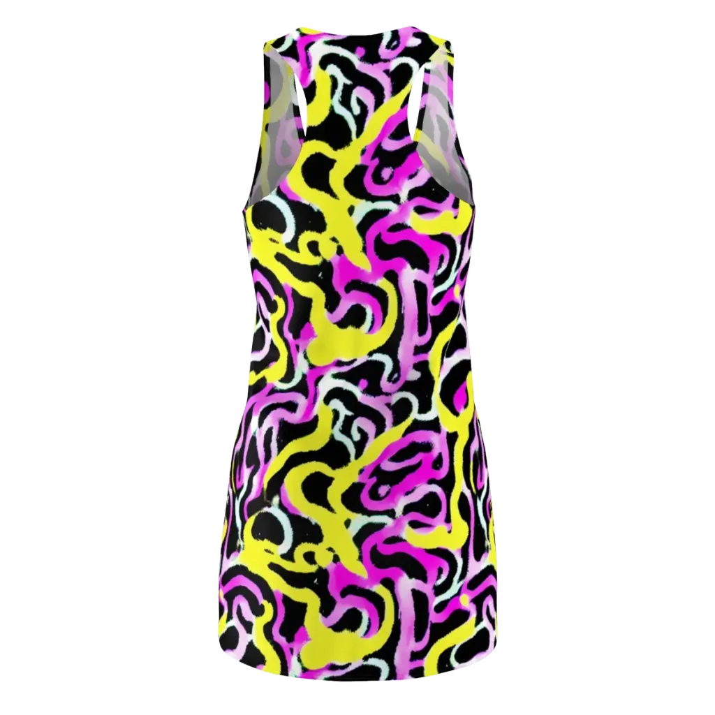 Laser Loops on Racerback Dress — Back