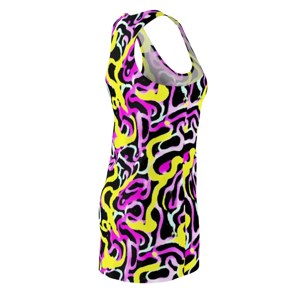 Laser Loops on Racerback Dress — Back Side