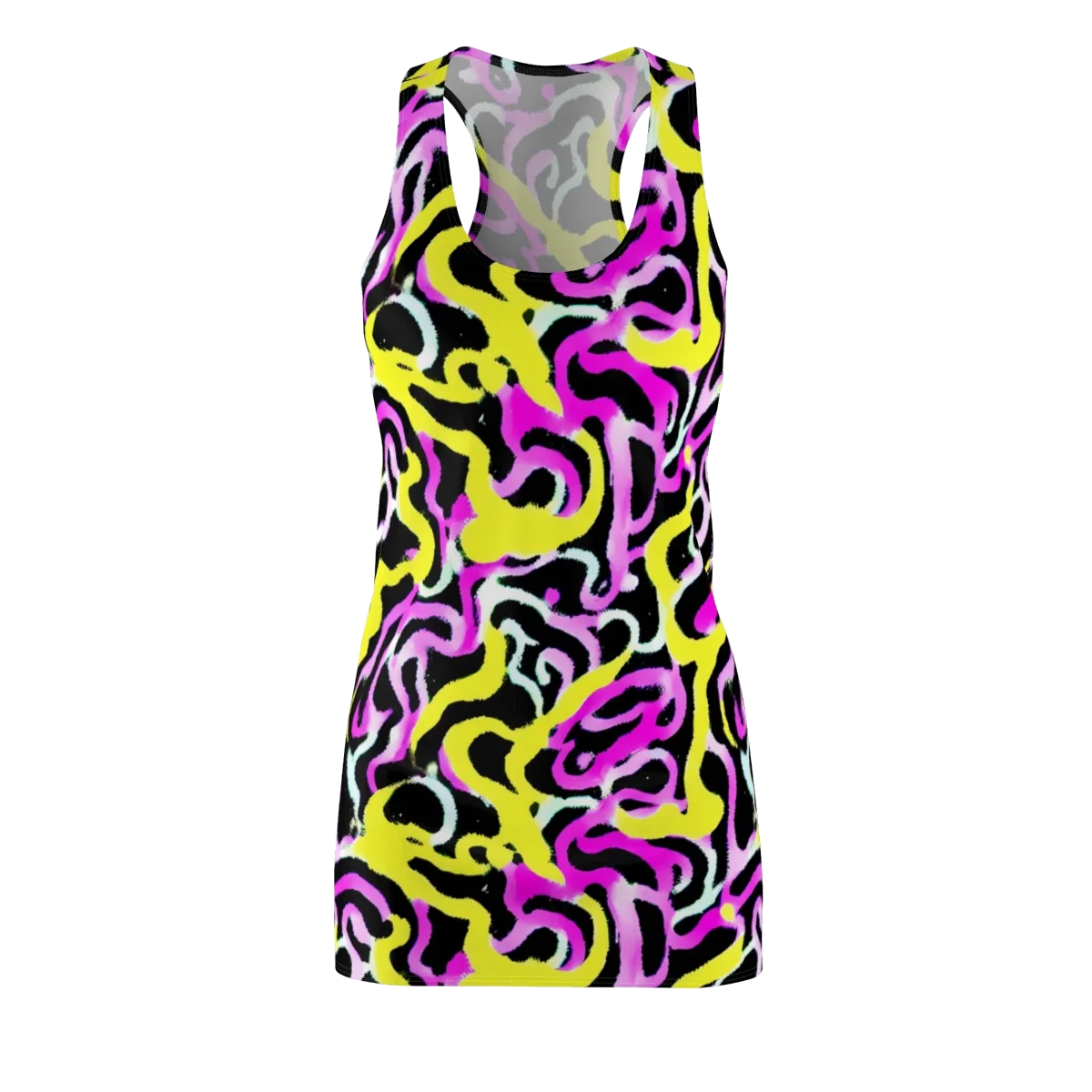 Laser Loops on Racerback Dress — Front
