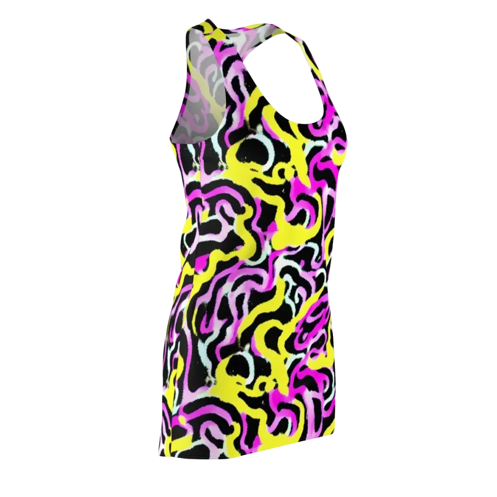 Laser Loops on Racerback Dress — Front Side