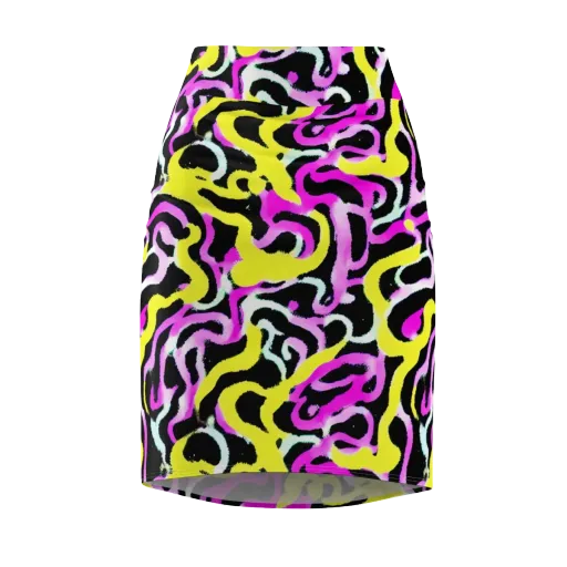 Laser Loops on a Pencil Skirt