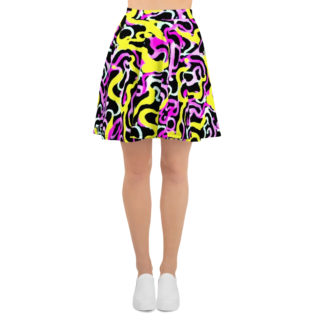 Laser Loops on Skater Skirt — Front