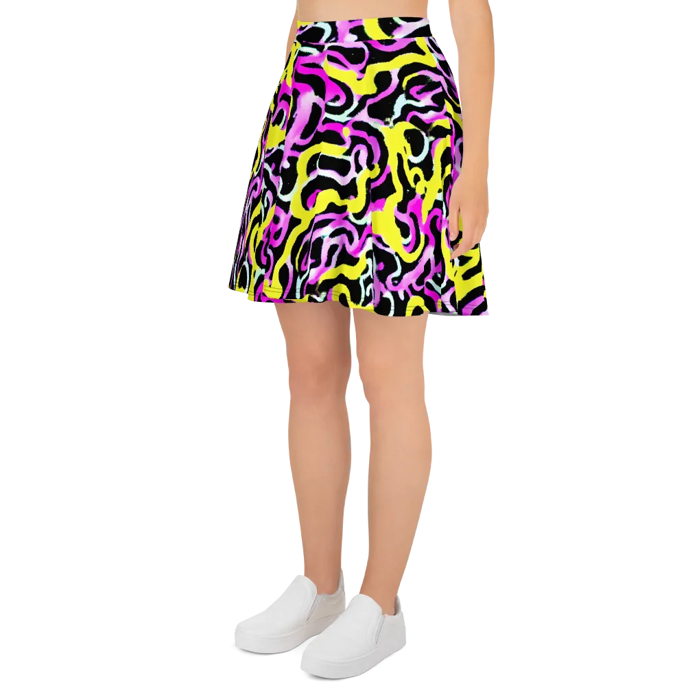 Laser Loops on Skater Skirt — Left