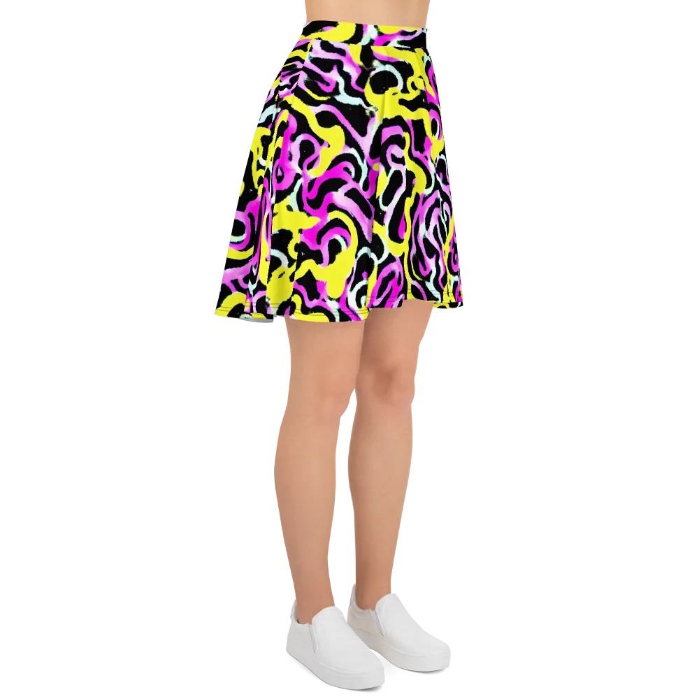 Laser Loops on Skater Skirt — Right