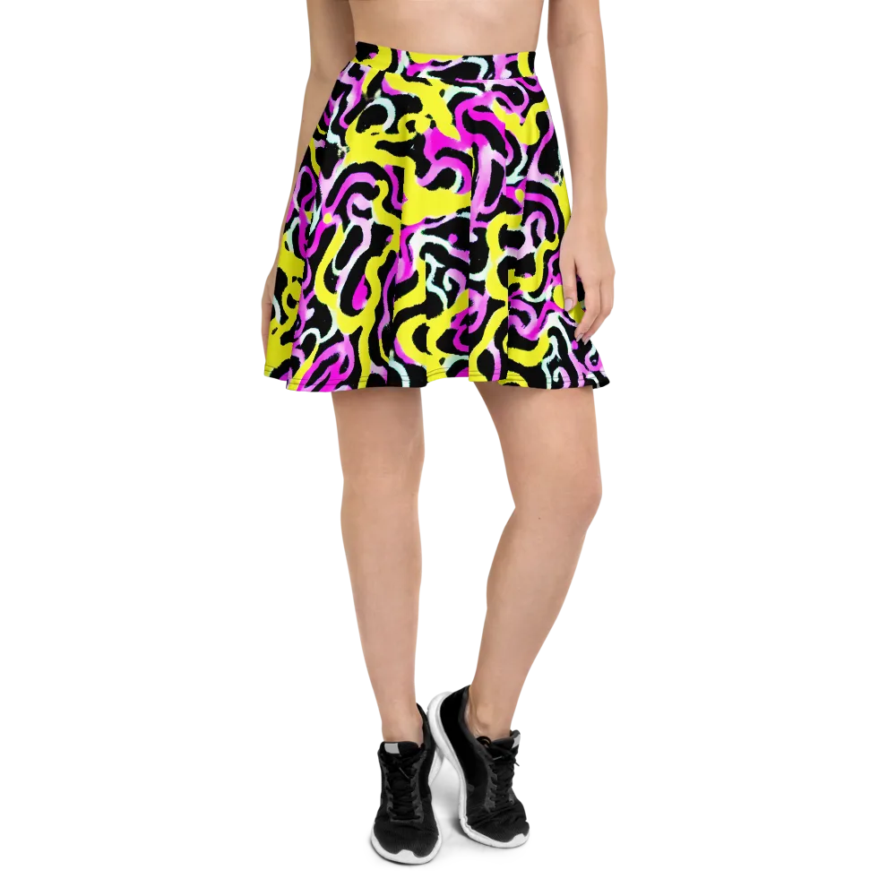 Laser Loops on Skater Skirt — Front