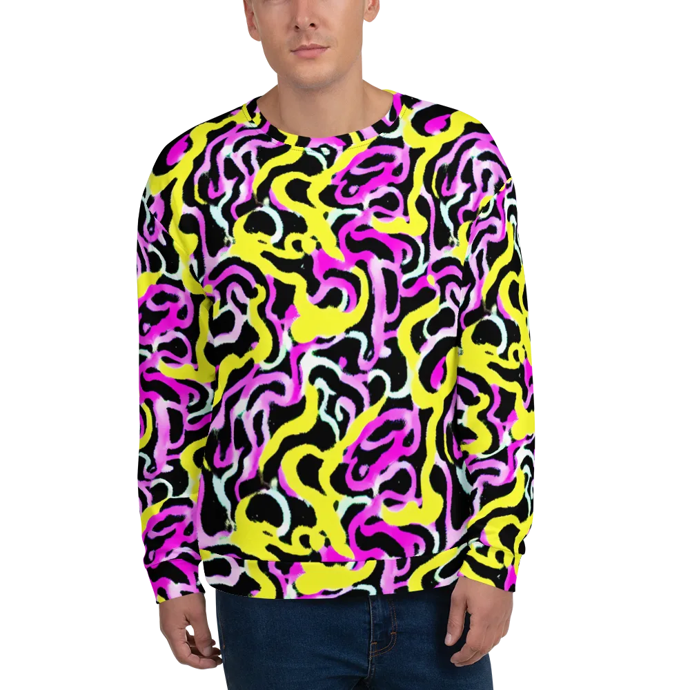 Laser Loops on Sweatshirt — Front