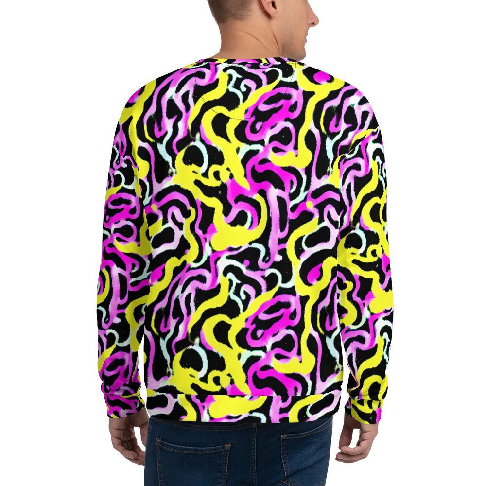 Laser Loops on Sweatshirt — Back
