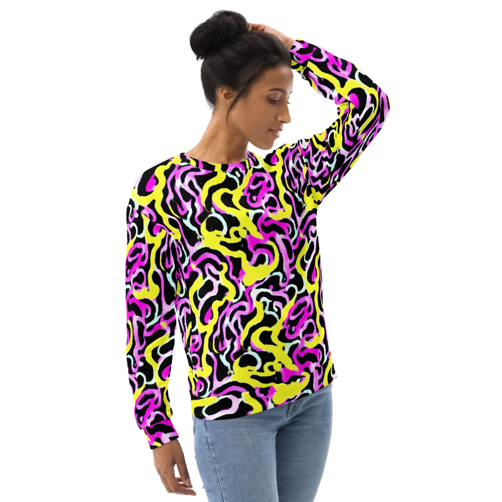 Laser Loops on Sweatshirt — Right Front