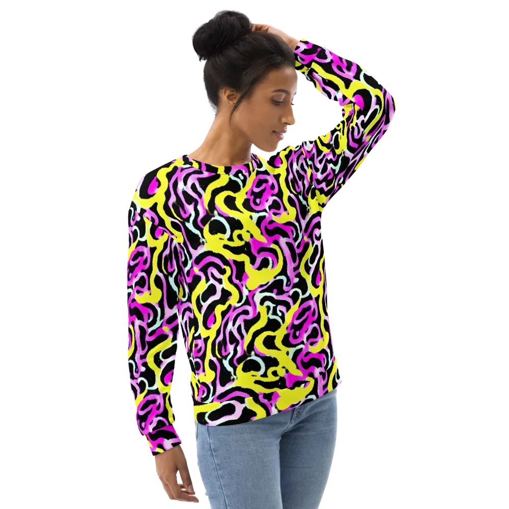 Laser Loops on Sweatshirt — Right Front