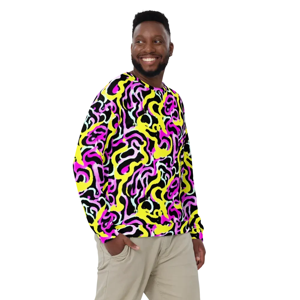 Laser Loops on Sweatshirt — Front