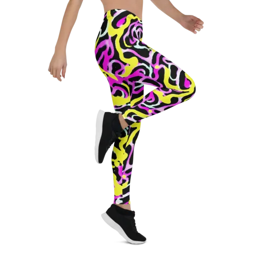 Laser Loops on a Leggings