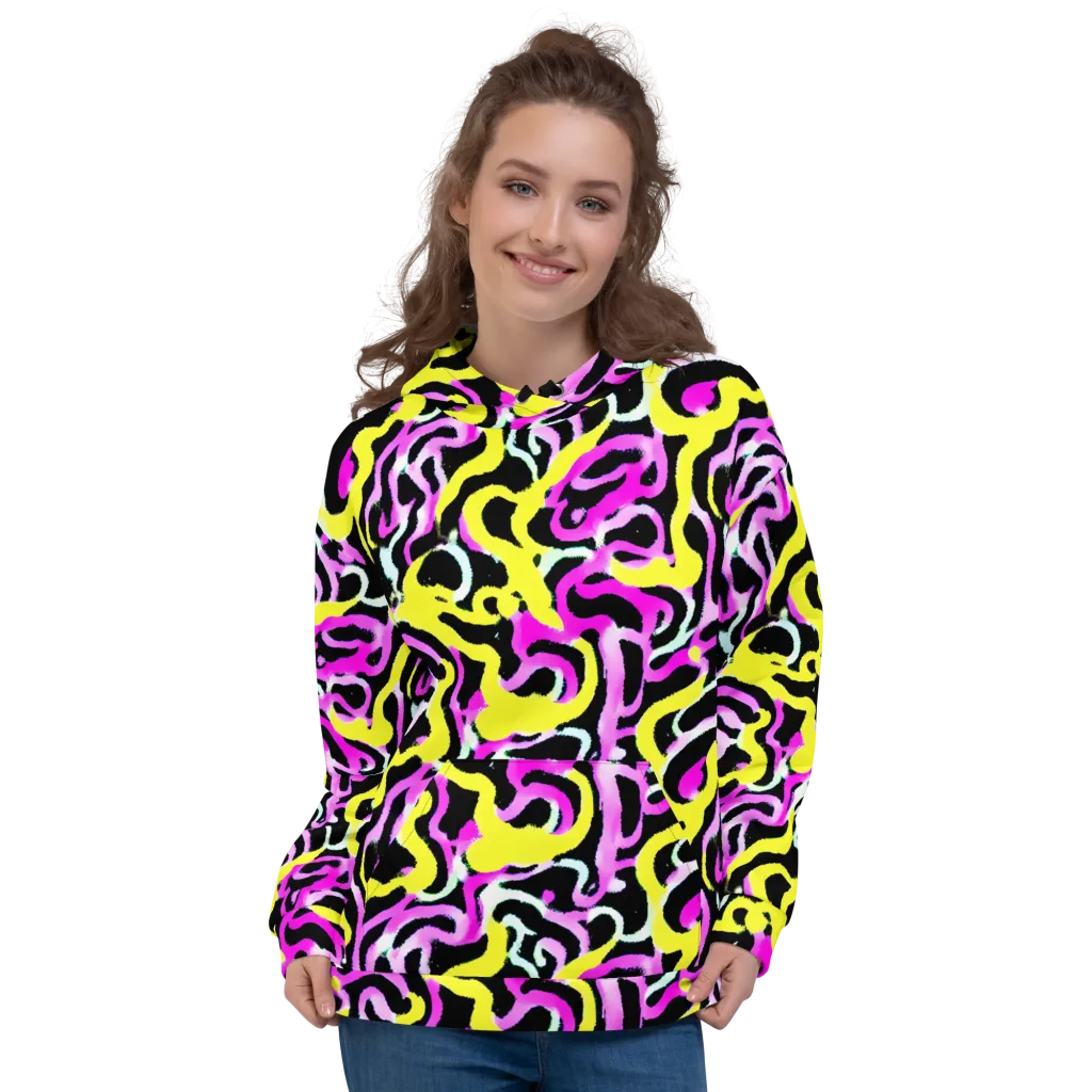 Laser Loops on Hoodie — Front