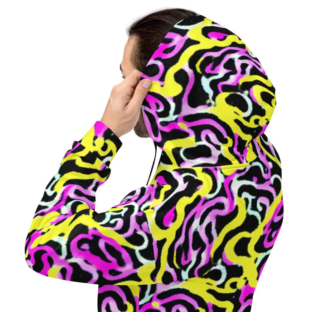 Laser Loops on Hoodie — Back