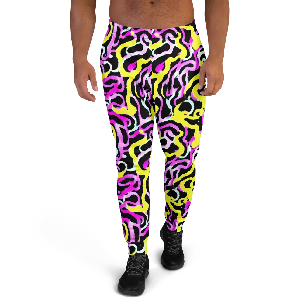 Laser Loops on Men's Joggers — Front