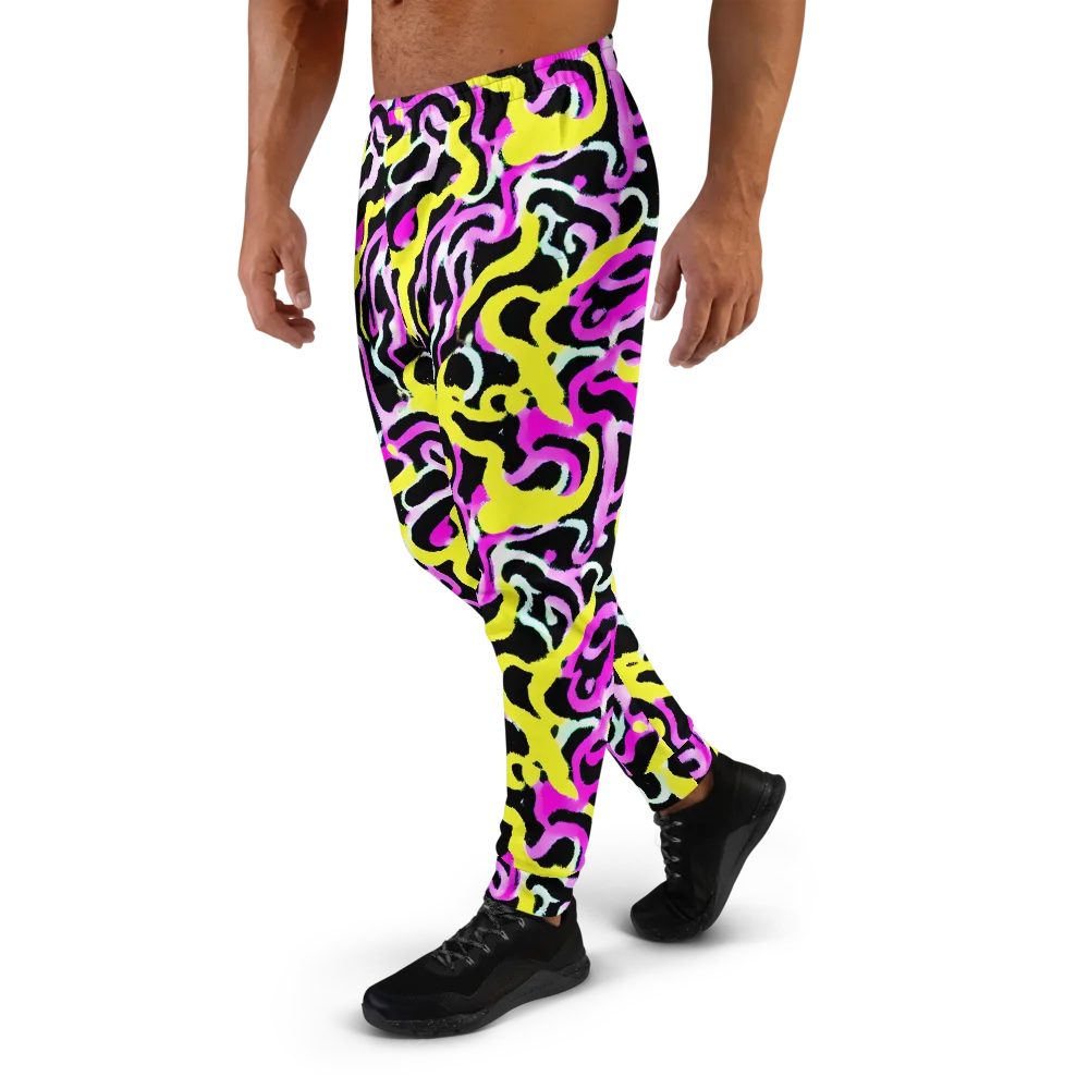 Laser Loops on Men's Joggers — Left