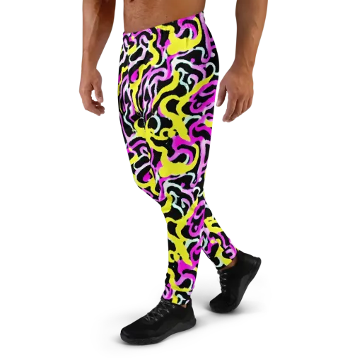 Laser Loops on a Men's Joggers