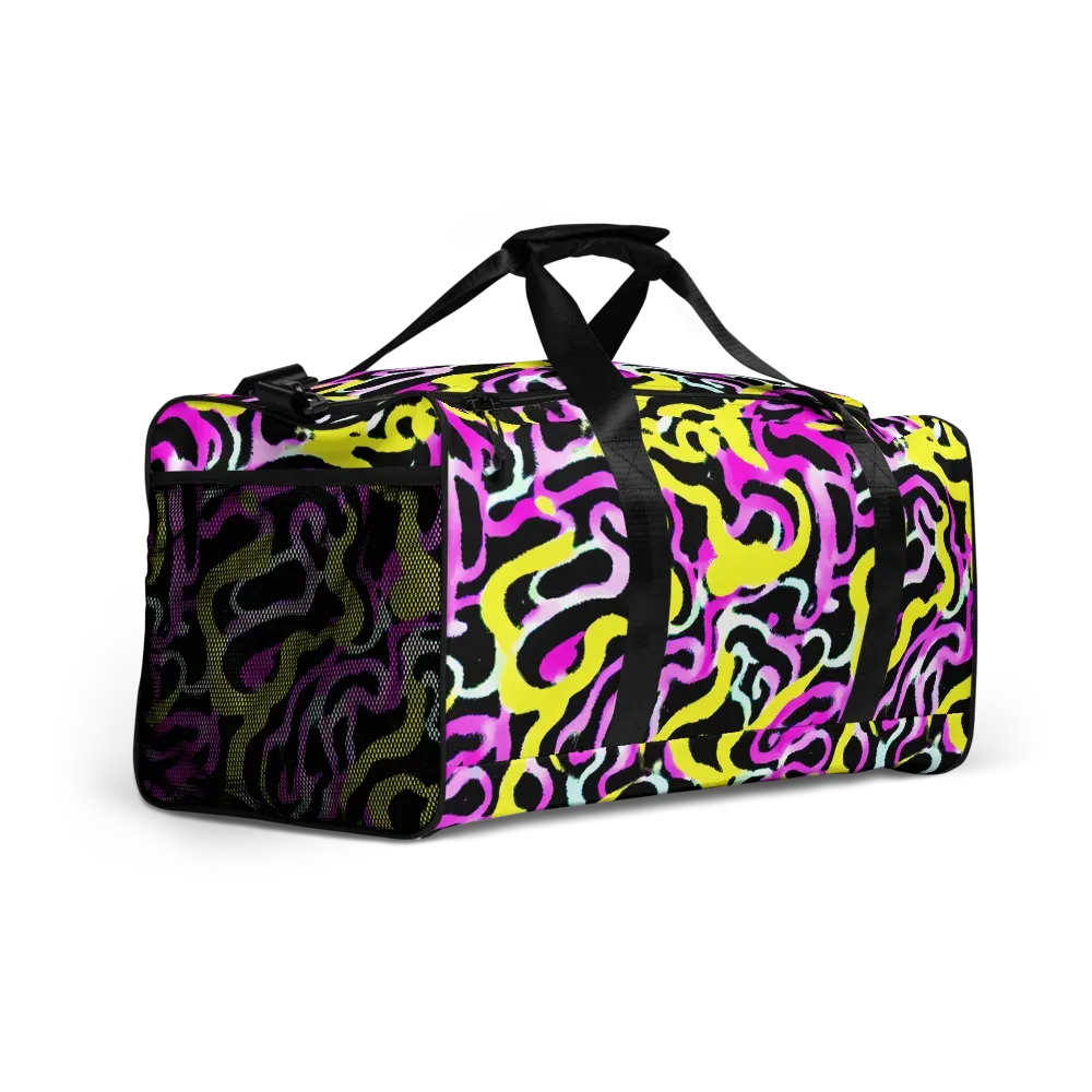 Laser Loops on Duffle Bag — Right Front