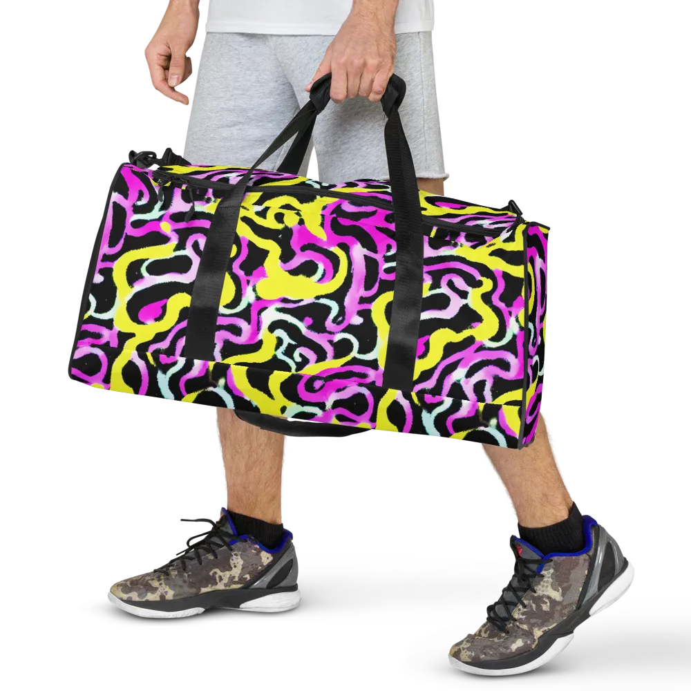 Laser Loops on Duffle Bag — Front
