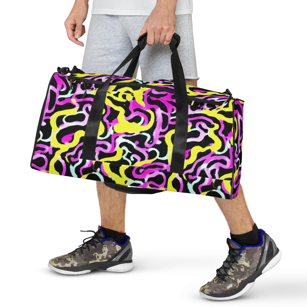 Laser Loops on Duffle Bag — Front